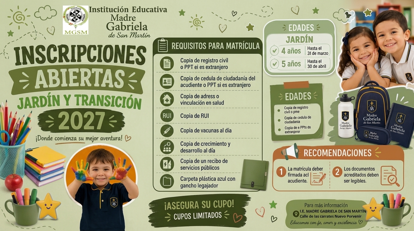 Inscripciones abiertas!!!